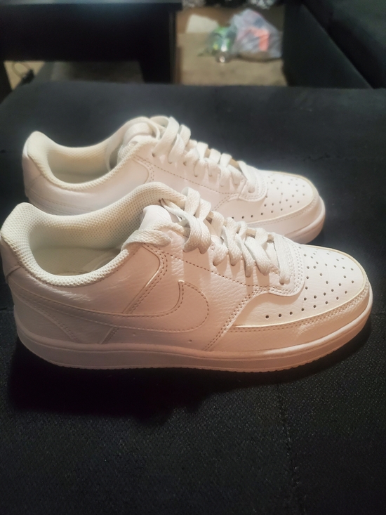 White NIKES